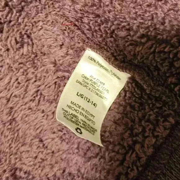 Time and tru womans L purple hoodie - Picture 6 of 7